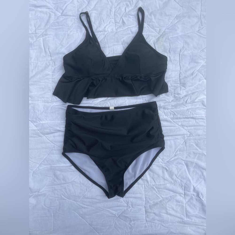 womens 2 piece high waisted bikini